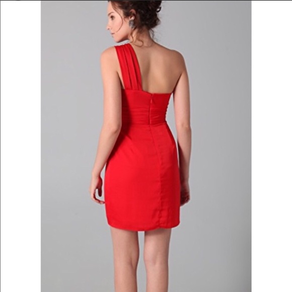 BCBG Red Palais Dress - Size 0 - Picture 5 of 6